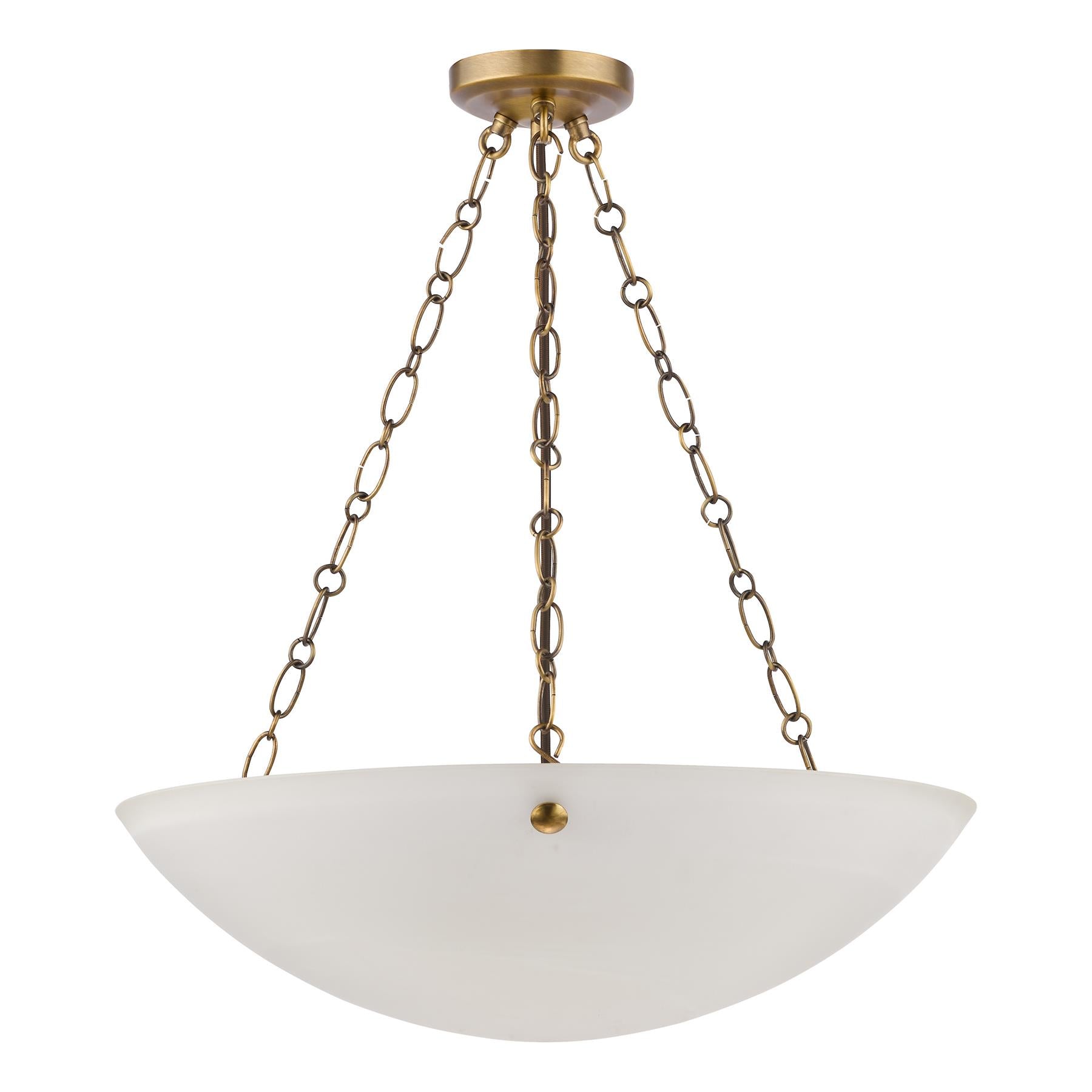 Keita 3 Light Ceiling Pendnat Light In Bronze with Glass KEI0363