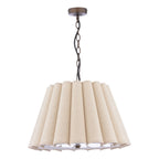 Laura Ashley Holwell 2 Light Pendant Antique Bronze With Shade LA3756643-Q