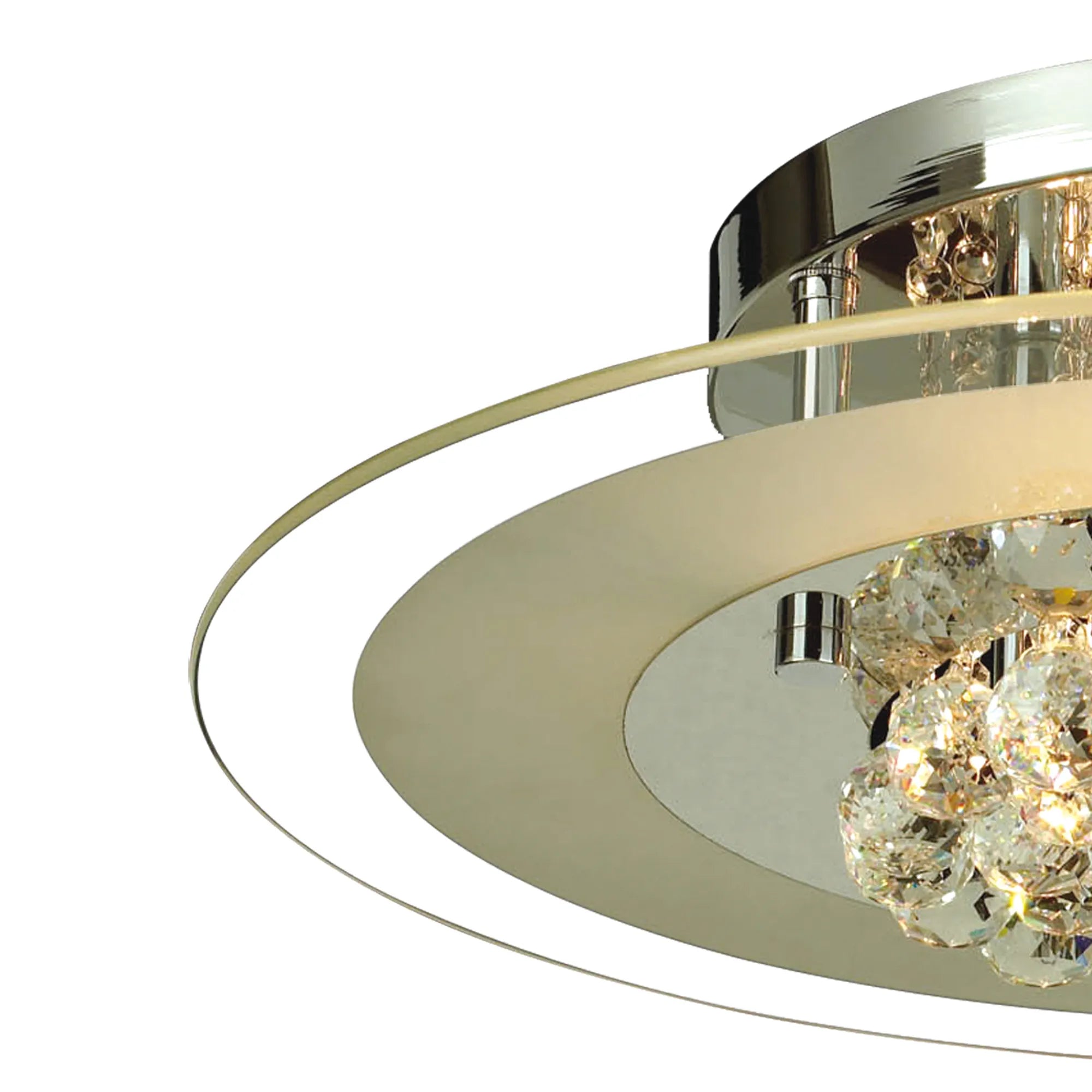 IL30022 Delmar Chrome 6 Light Ceiling Light