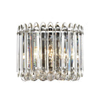 Franklite Diva 3 Light Crystal Wall Light In Polished Chrome Finish FL2461-3