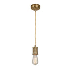 Douille Ceiling Pendant Light In Aged Brass Finish DOUILLE/P AB