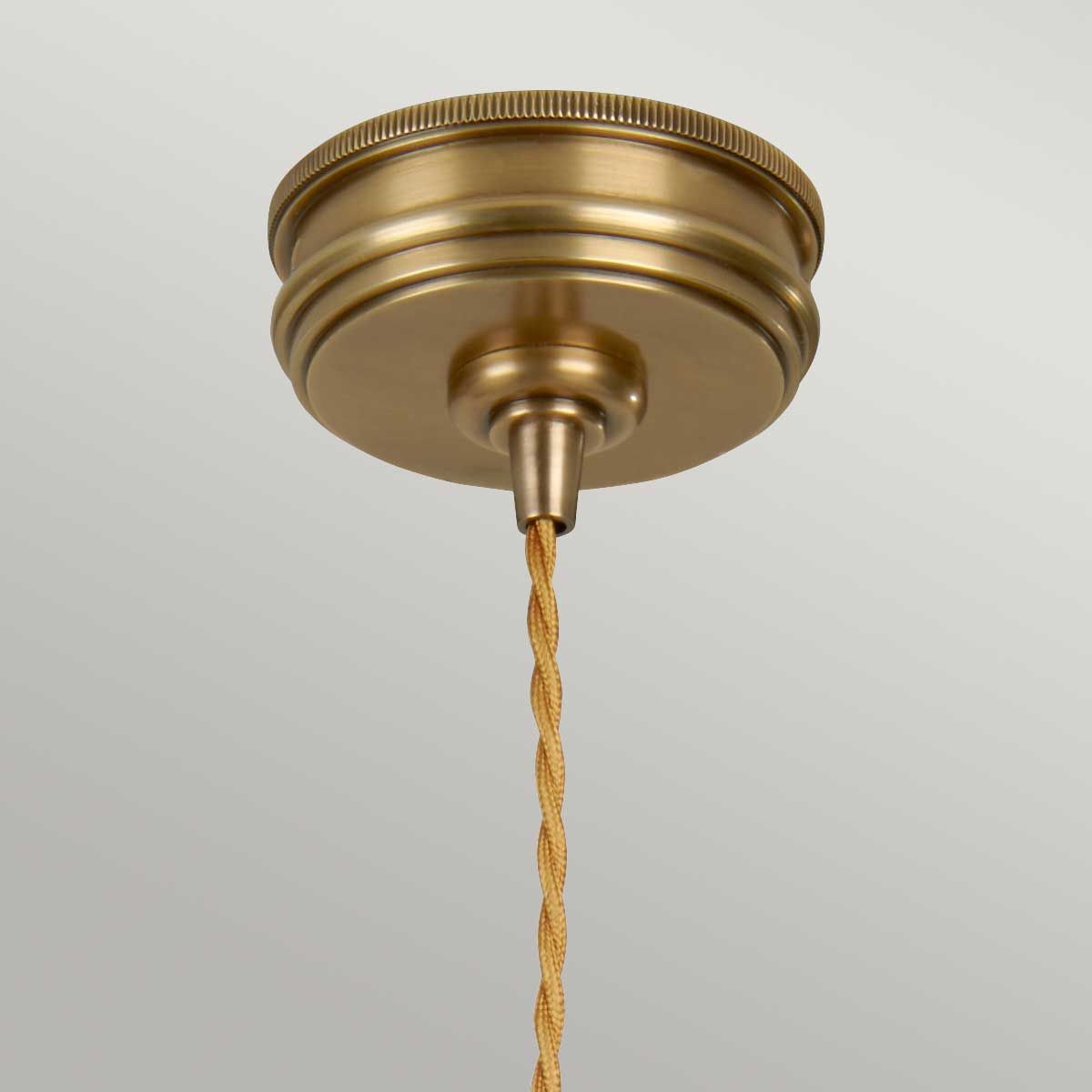 Douille Ceiling Pendant Light In Aged Brass Finish DOUILLE/P AB