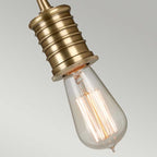 Douille Ceiling Pendant Light In Aged Brass Finish DOUILLE/P AB