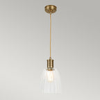 Douille Ceiling Pendant Light In Aged Brass Finish DOUILLE/P AB