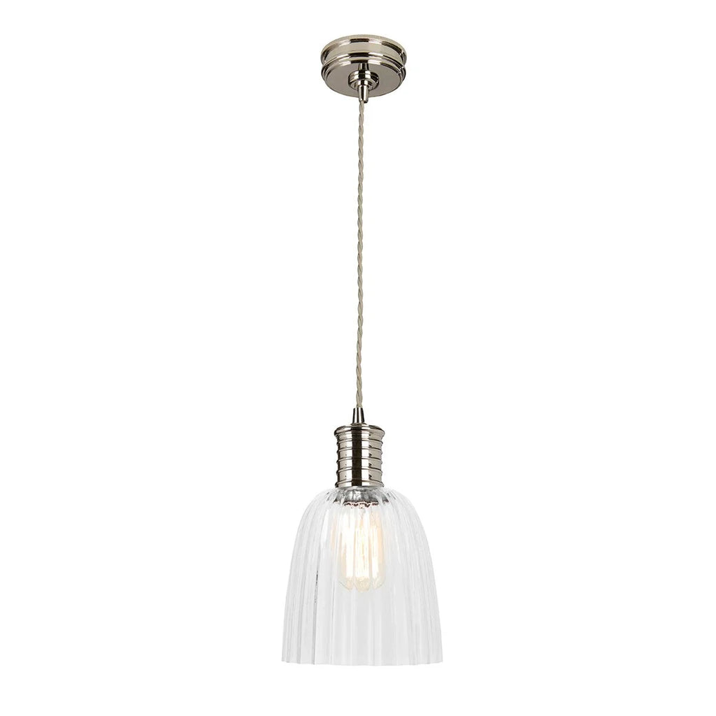 Douille Ceiling Pendant Light In Polished Nickel Finish DOUILLE/P PN