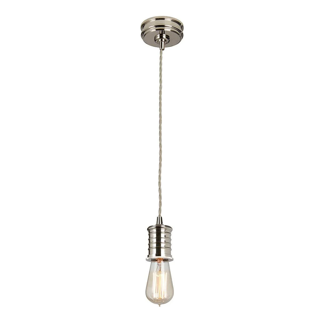 Douille Ceiling Pendant Light In Polished Nickel Finish DOUILLE/P PN