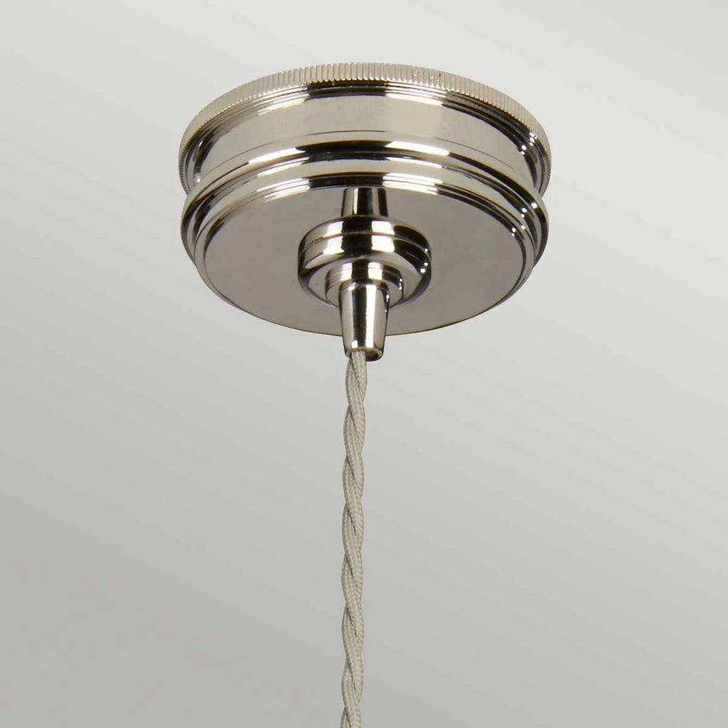 Douille Ceiling Pendant Light In Polished Nickel Finish DOUILLE/P PN