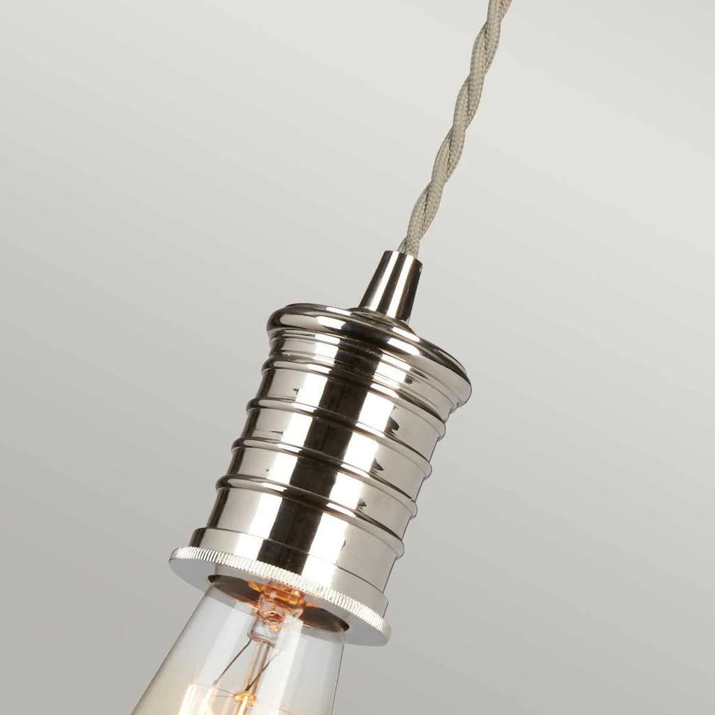 Douille Ceiling Pendant Light In Polished Nickel Finish DOUILLE/P PN