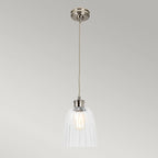 Douille Ceiling Pendant Light In Polished Nickel Finish DOUILLE/P PN
