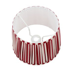 Laura Ashley Denwick Red Cotton Tapered Drum Shade 30cm/12 inch LA3756737-Q