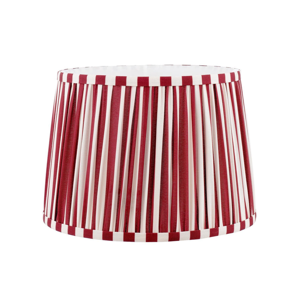 Laura Ashley Denwick Red Cotton Tapered Drum Shade 30cm/12 inch LA3756737-Q