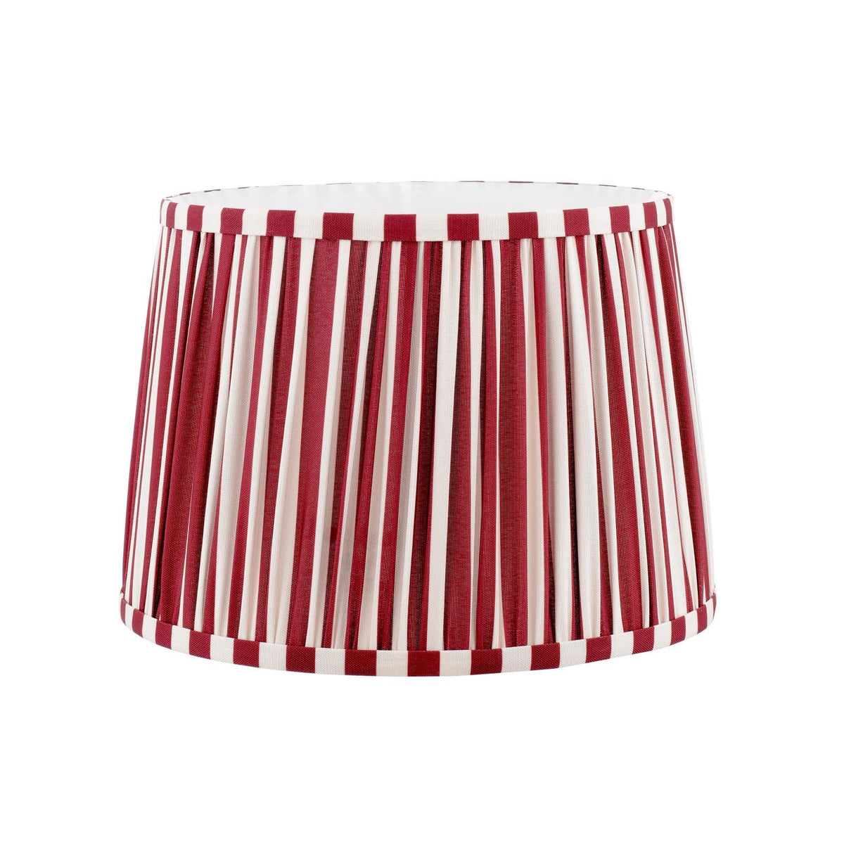 Laura Ashley Denwick Red Cotton Tapered Drum Shade 30cm/12 inch LA3756737-Q