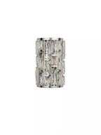 Bijou 2 Light Wall Light In Chrome Finish With Crystal Glass 6582-2CC