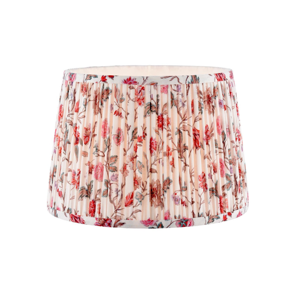 Laura Ashley Lingmell Trail Cream Cotton Tapered Drum Shade 30cm/12 inch LA3756740-Q