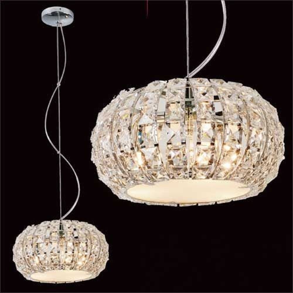 CFH905262/03/CH Rome 3 Lt Crystal Pendant Ceiling Light