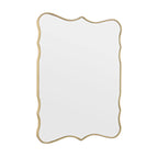 Laura Ashley Medora Mirror Matt Gold 64.5 X 49.5cm LA3756772-Q