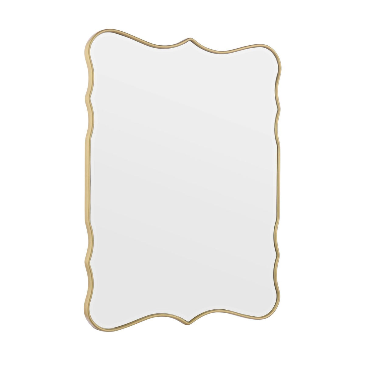 Laura Ashley Medora Mirror Matt Gold 64.5 X 49.5cm LA3756772-Q