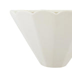 Laura Ashley Scallop Wall Washer White Ceramic LA3756707-Q