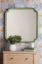 Laura Ashley Martham Mirror Smoked Green 65 X 65cm LA3756688-Q