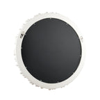 Laura Ashley Romsey Mirror Matt White 65cm LA3756770-Q