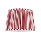 Laura Ashley Denwick Red Cotton Tapered Drum Shade 30cm/12 inch LA3756737-Q