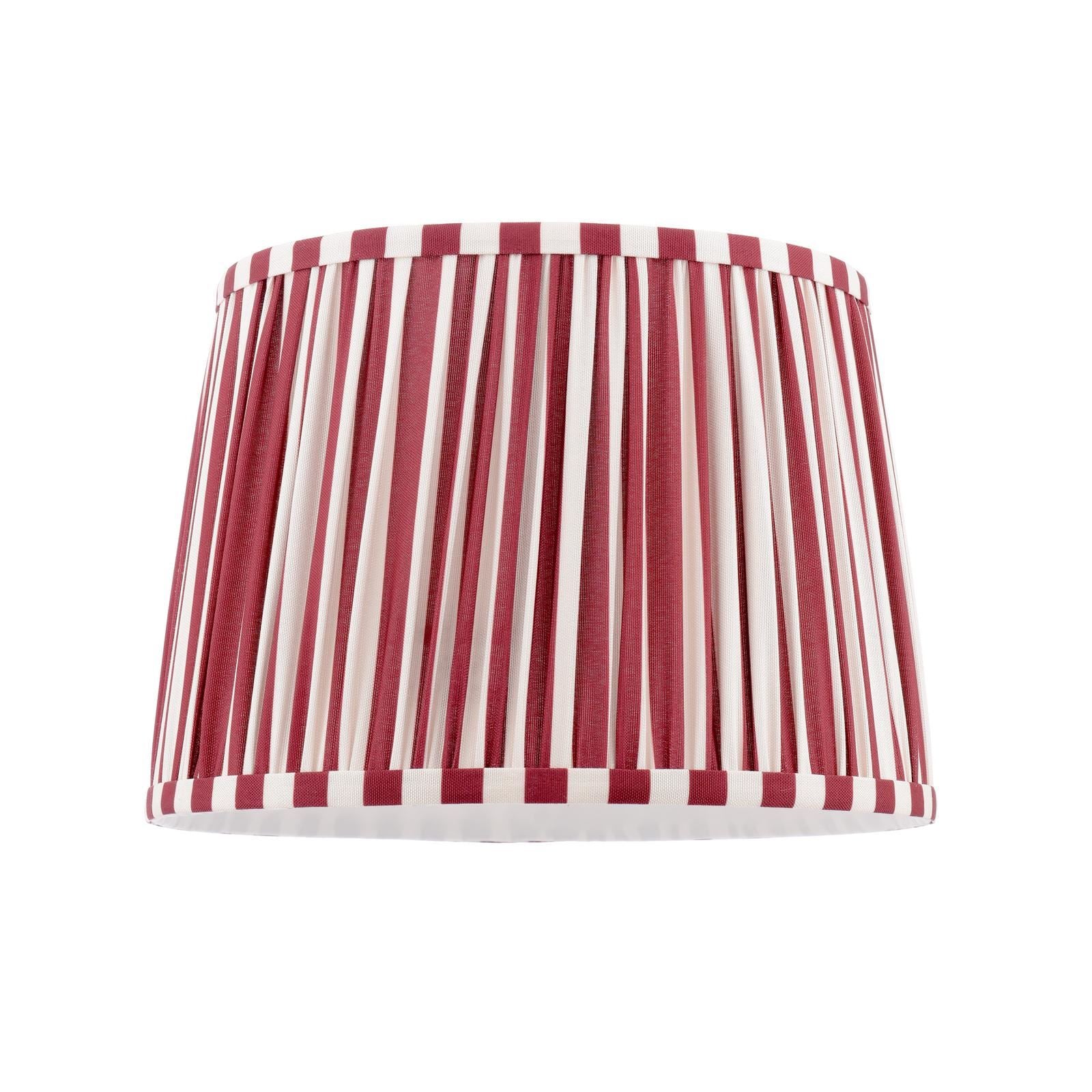 Laura Ashley Denwick Red Cotton Tapered Drum Shade 30cm/12 inch LA3756737-Q