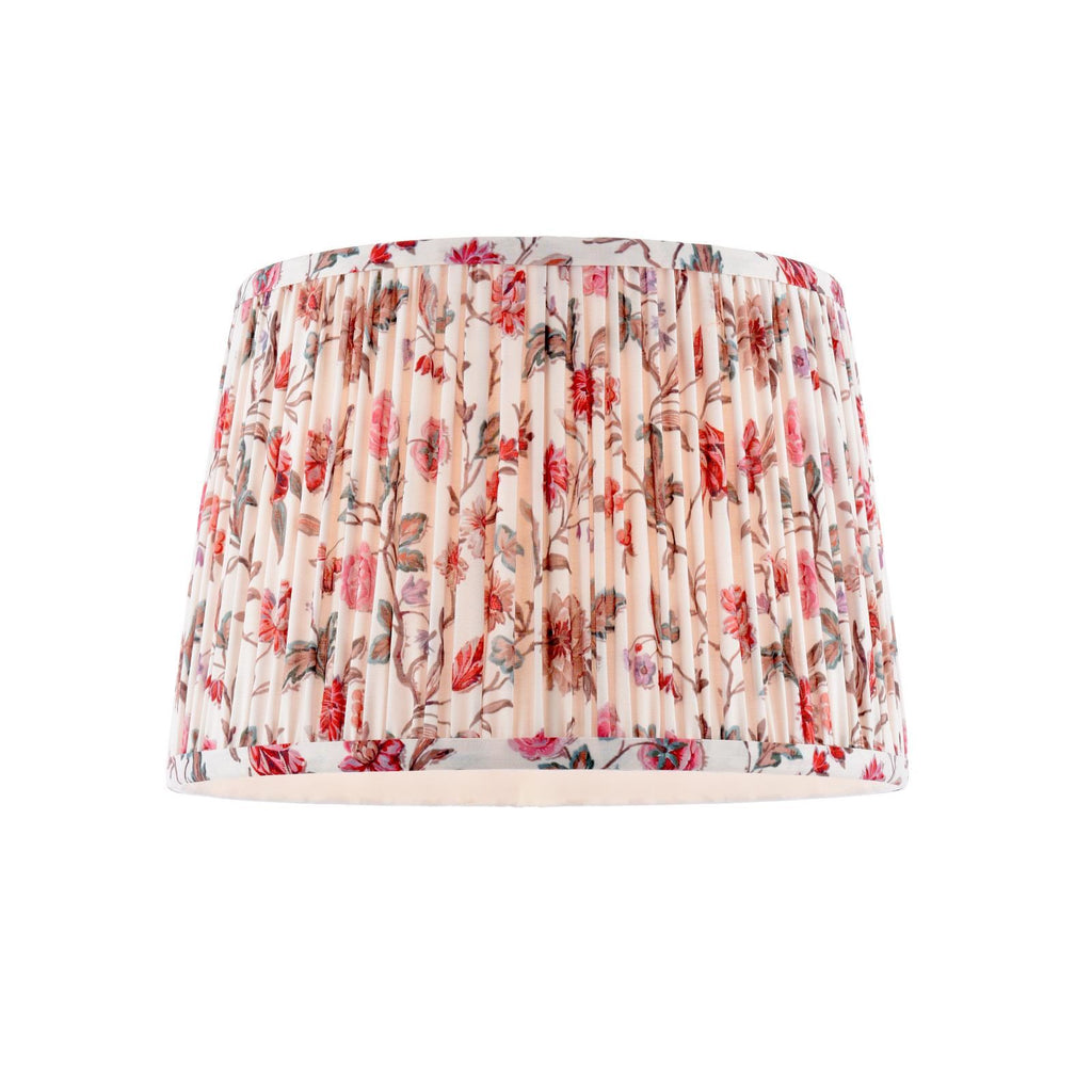 Laura Ashley Lingmell Trail Cream Cotton Tapered Drum Shade 30cm/12 inch LA3756740-Q