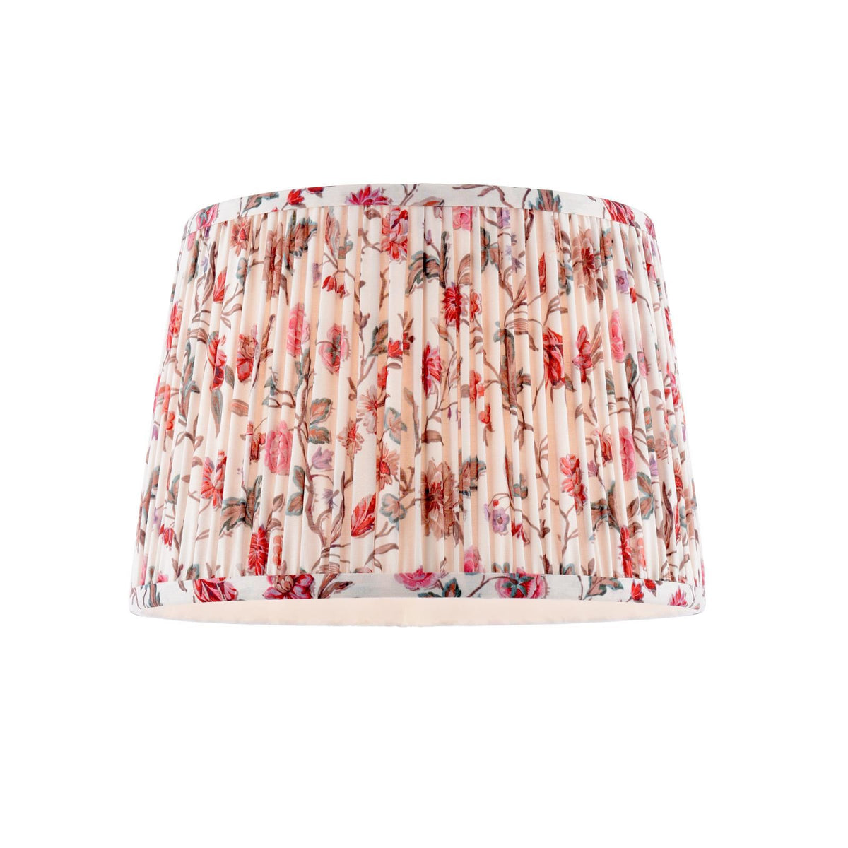 Laura Ashley Lingmell Trail Cream Cotton Tapered Drum Shade 30cm/12 inch LA3756740-Q