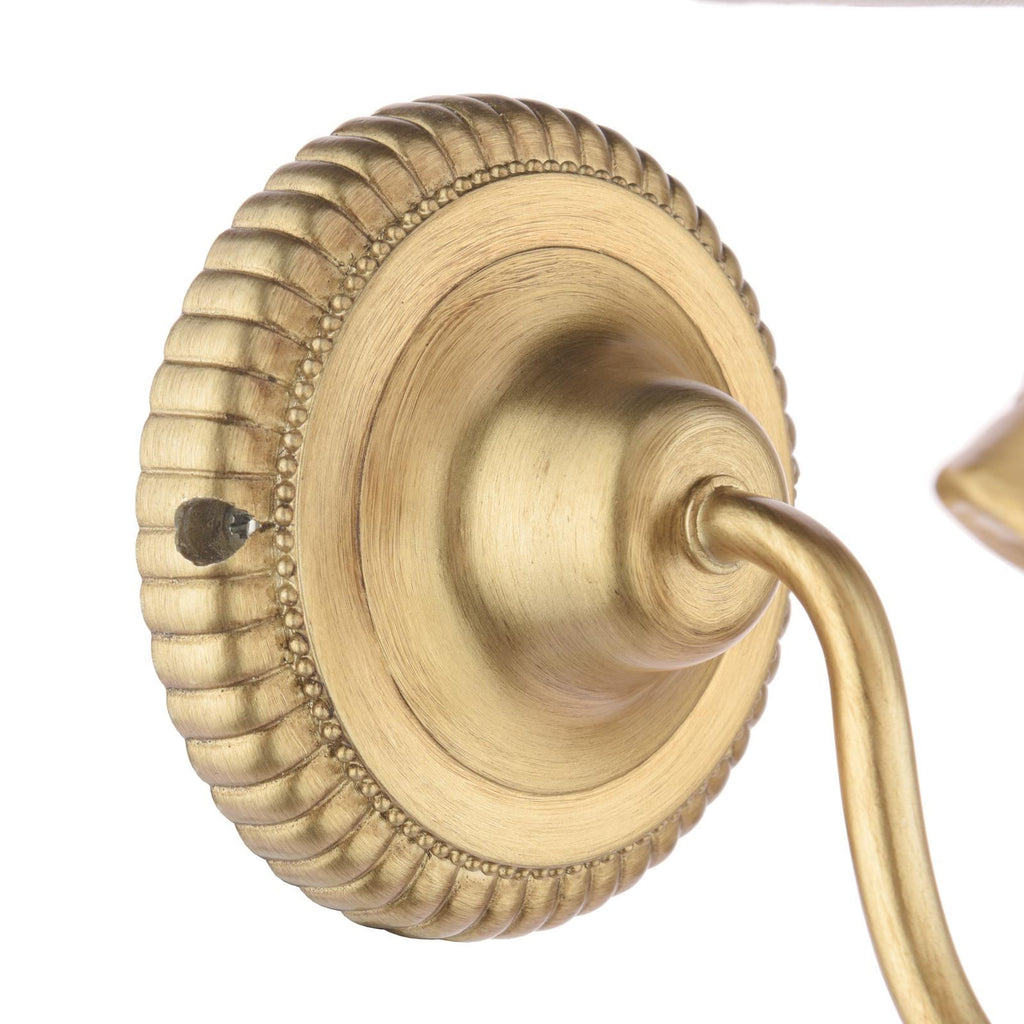 Laura Ashley Larkfield Wall Light Antique Gold With Shade LA3756698-Q