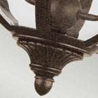 Adams 3 Light Ceiling Pendant Chandelier in Bronze Finish FE/ADAMS/3P BRZ