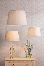 Laura Ashley Bacall Natural Linen Empire Shade 25cm/10 inch LA3756685-Q