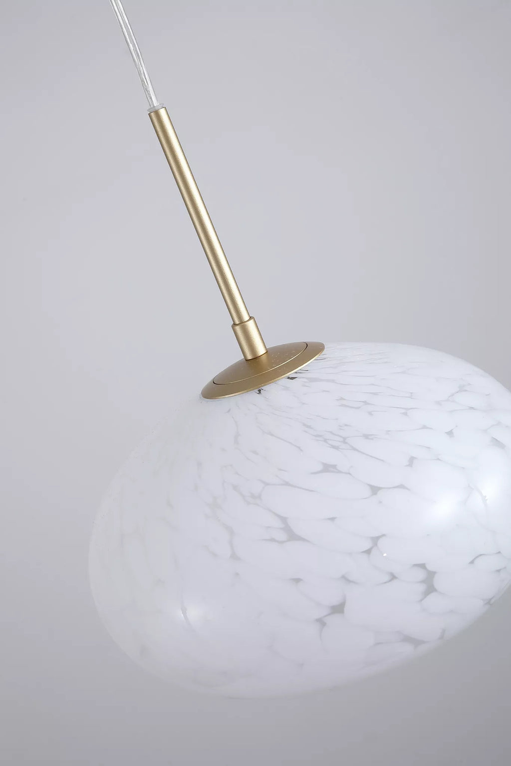 Confetti LED Ceiling Pendant Light In Gold Finish With Confetti Glass 80820-1GO
