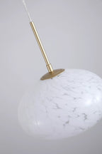 Confetti LED Ceiling Pendant Light In Gold Finish With Confetti Glass 80820-1GO