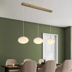 Confetti LED Bar Ceiling Pendant Light In Gold Finish With Confetti Glass 80823-3GO