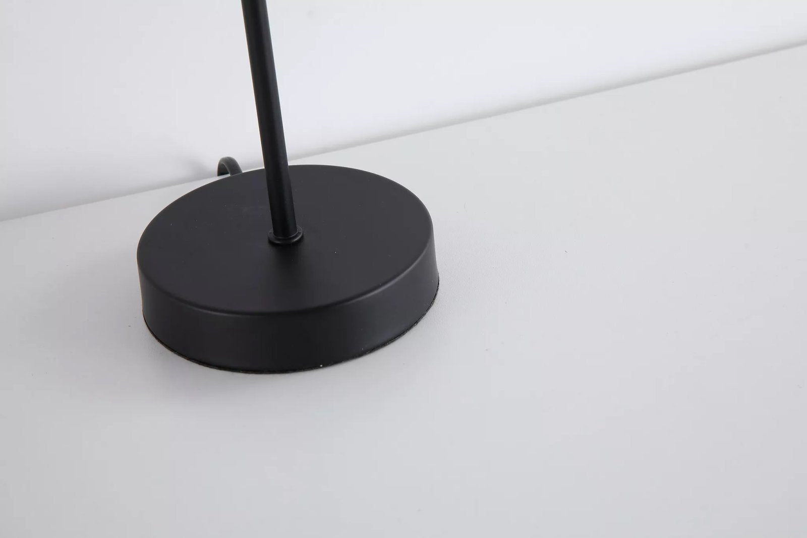 Swizzle Table Lamp In Matt Black Finsih With Smoked Rods 55622SM