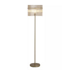 Swizzle Floor Lamp In Gold Finish With Champagne Rods 55626CP