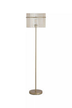 Swizzle Floor Lamp In Gold Finish With Champagne Rods 55626CP
