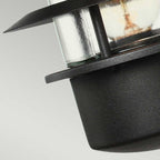 Helsingor Outdoor Wall Lantern In Black Finish HELSINGOR BK