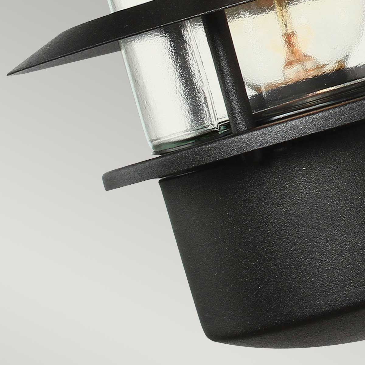 Helsingor Outdoor Wall Lantern In Black Finish HELSINGOR BK