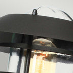 Helsingor Outdoor Wall Lantern In Black Finish HELSINGOR BK
