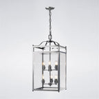 IL31104 Aston 6 Light Chrome Ceiling Lantern