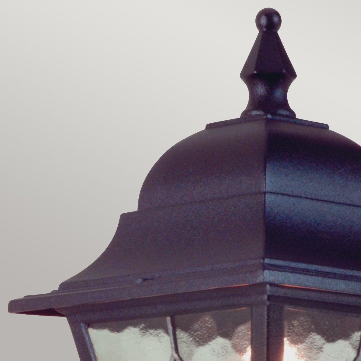 NR1 Norfolk period exterior black wall lantern, IP43