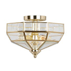 OLD PARK S/F POLISHED BRASS ceiling light Semi Flush