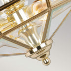 OLD PARK S/F POLISHED BRASS ceiling light Semi Flush