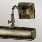 Small Picture Light In Black And Gold Finish PL1-10 BLK-GOLD