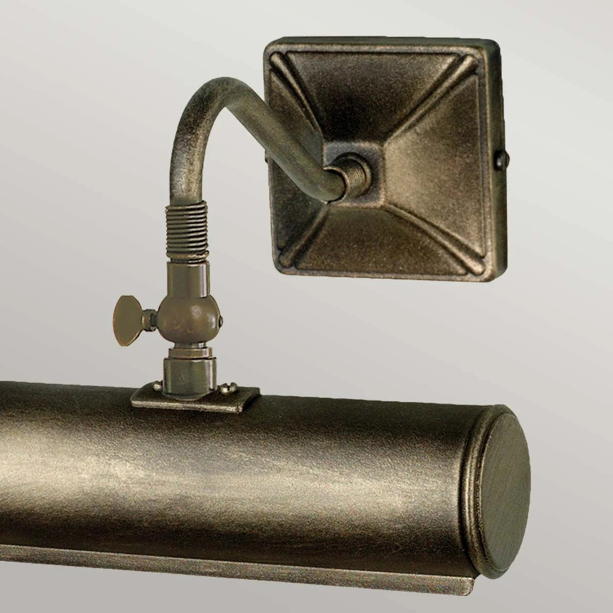 Small Picture Light In Black And Gold Finish PL1-10 BLK-GOLD
