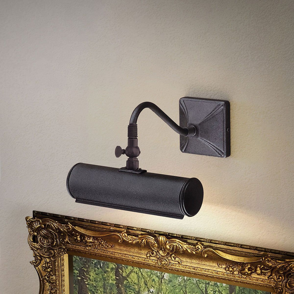 Small Picture Light In Black Finish PL1/10 BLACK