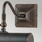 Small Picture Light In Dark Bronze Finish PL1/10 DB