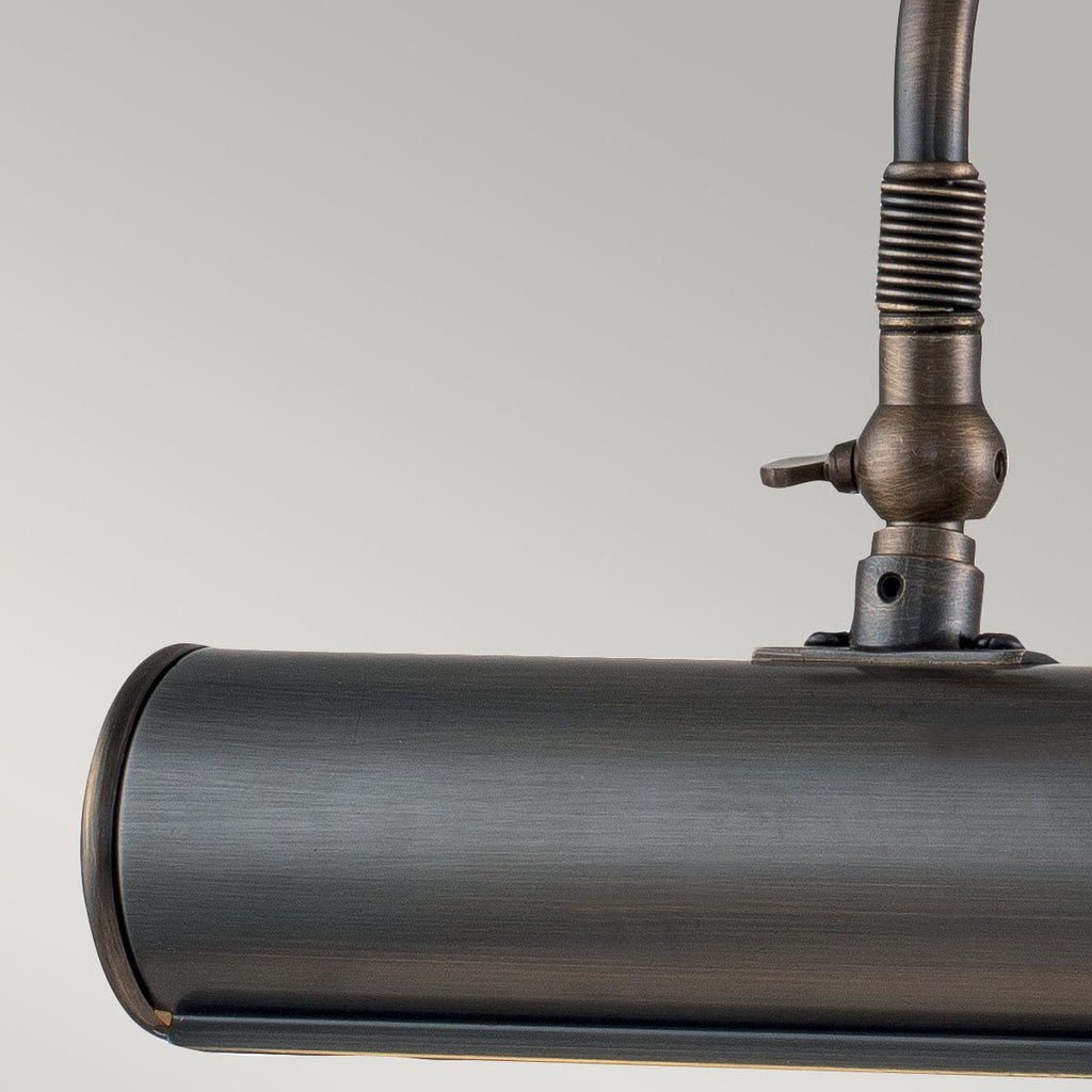 Small Picture Light In Dark Bronze Finish PL1/10 DB