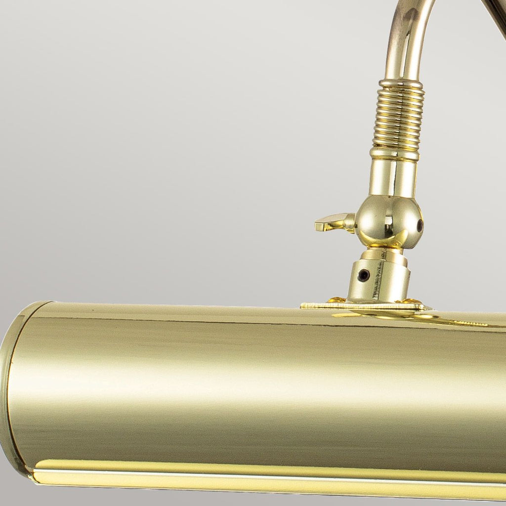 Small Picture Light in Polished Brass Finish PL1/10PB